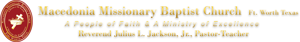 Macedonia Missionary Baptist Church